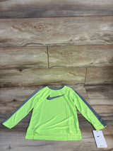 NEW Nike Long Sleeve Dri-Fit Shirt Ghost Green sz 4T