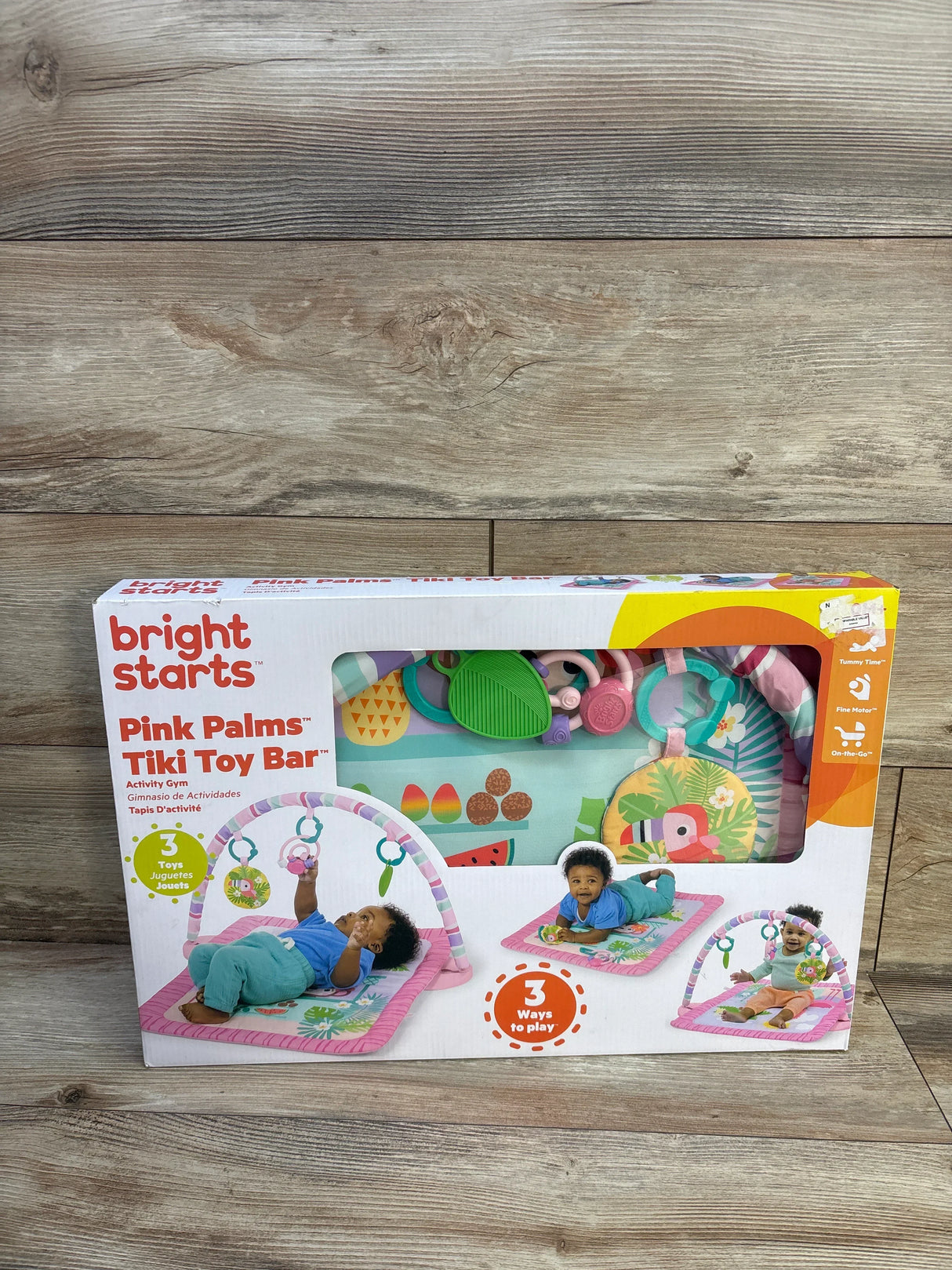 NEW Bright Starts Tiki Bar Baby Activity Gym