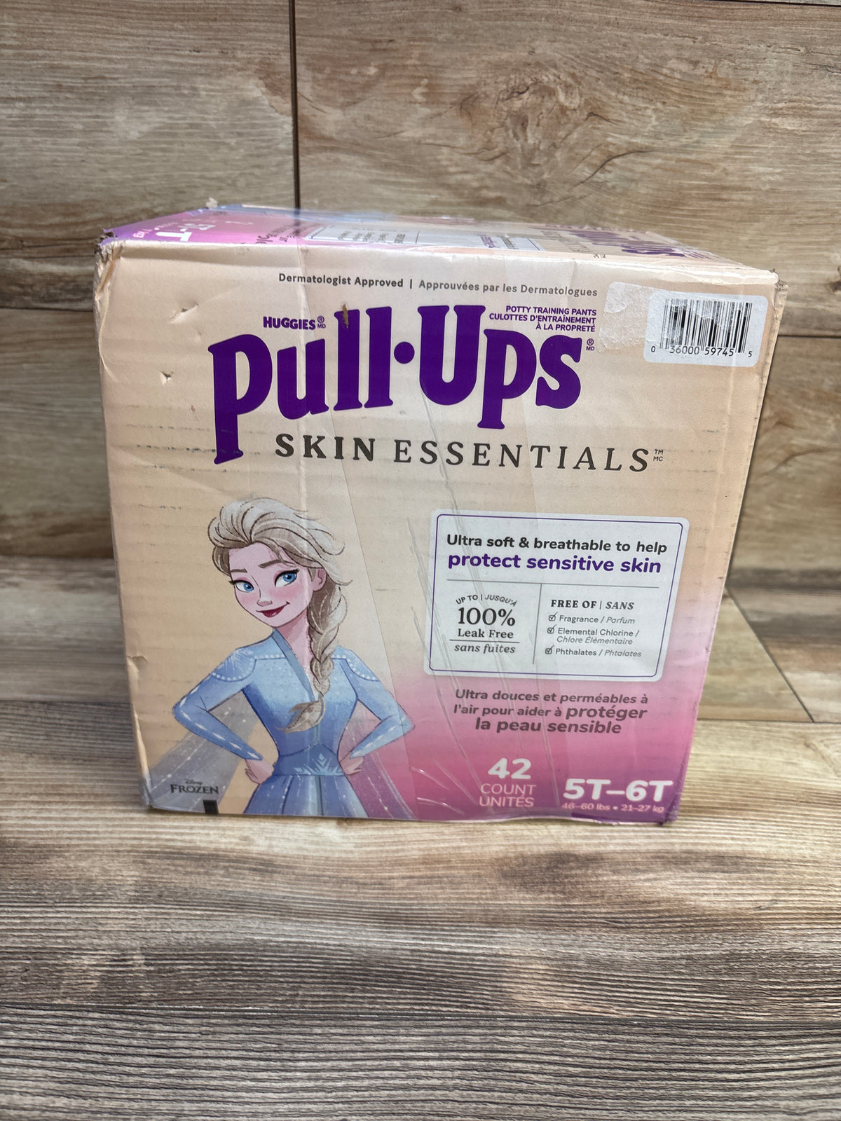 NEW Huggies Pull-Ups Skin Essentials Potty Training Pants Size 5-6T 42ct