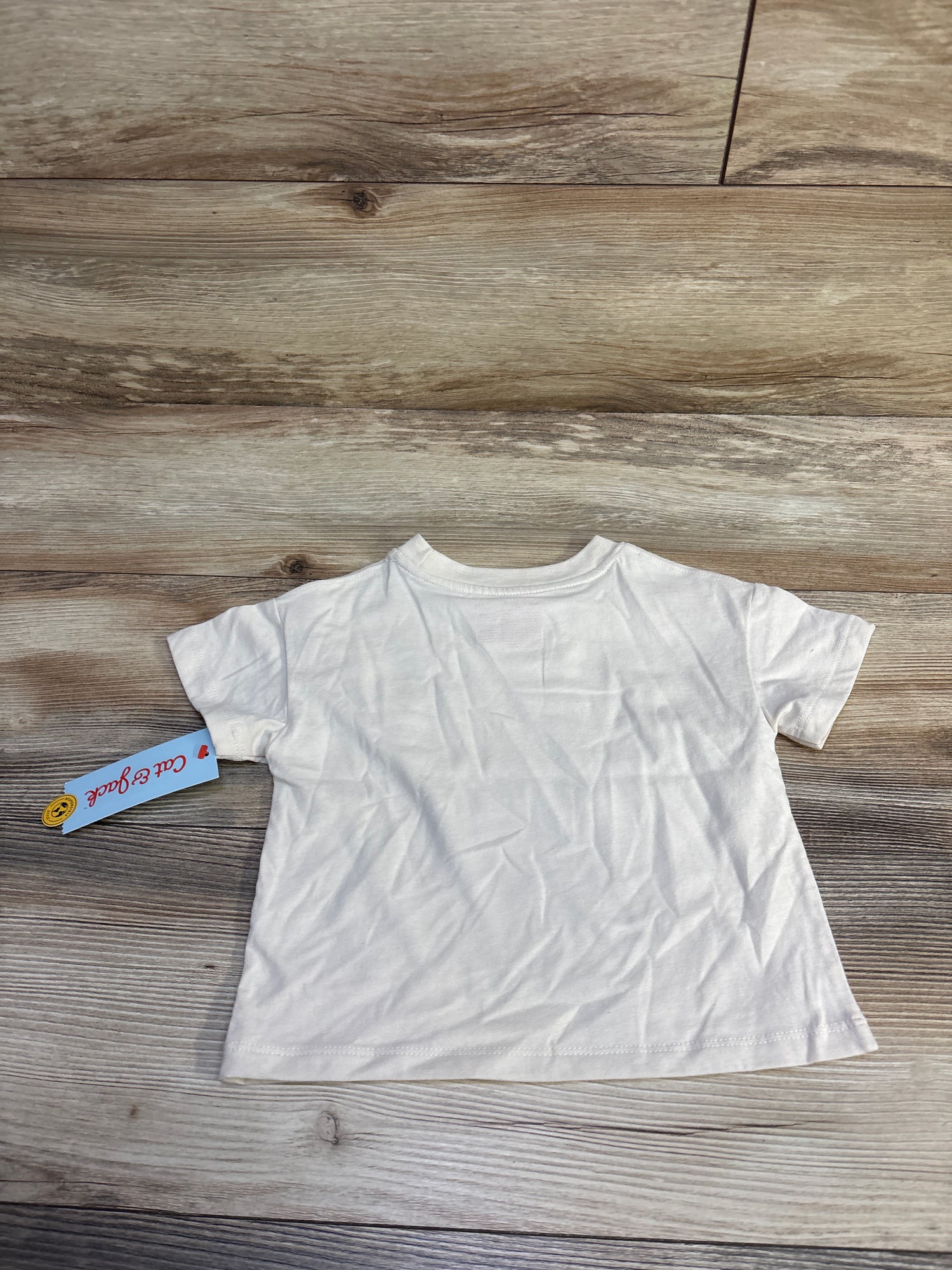 NEW Cat & Jack Pineapple Shirt Beige sz 12m