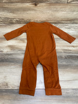 Cat & Jack Thankful To Be Together Coverall Brown sz 12m