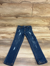 Levi's Distressed Slim Jeans Blue sz 4/5T