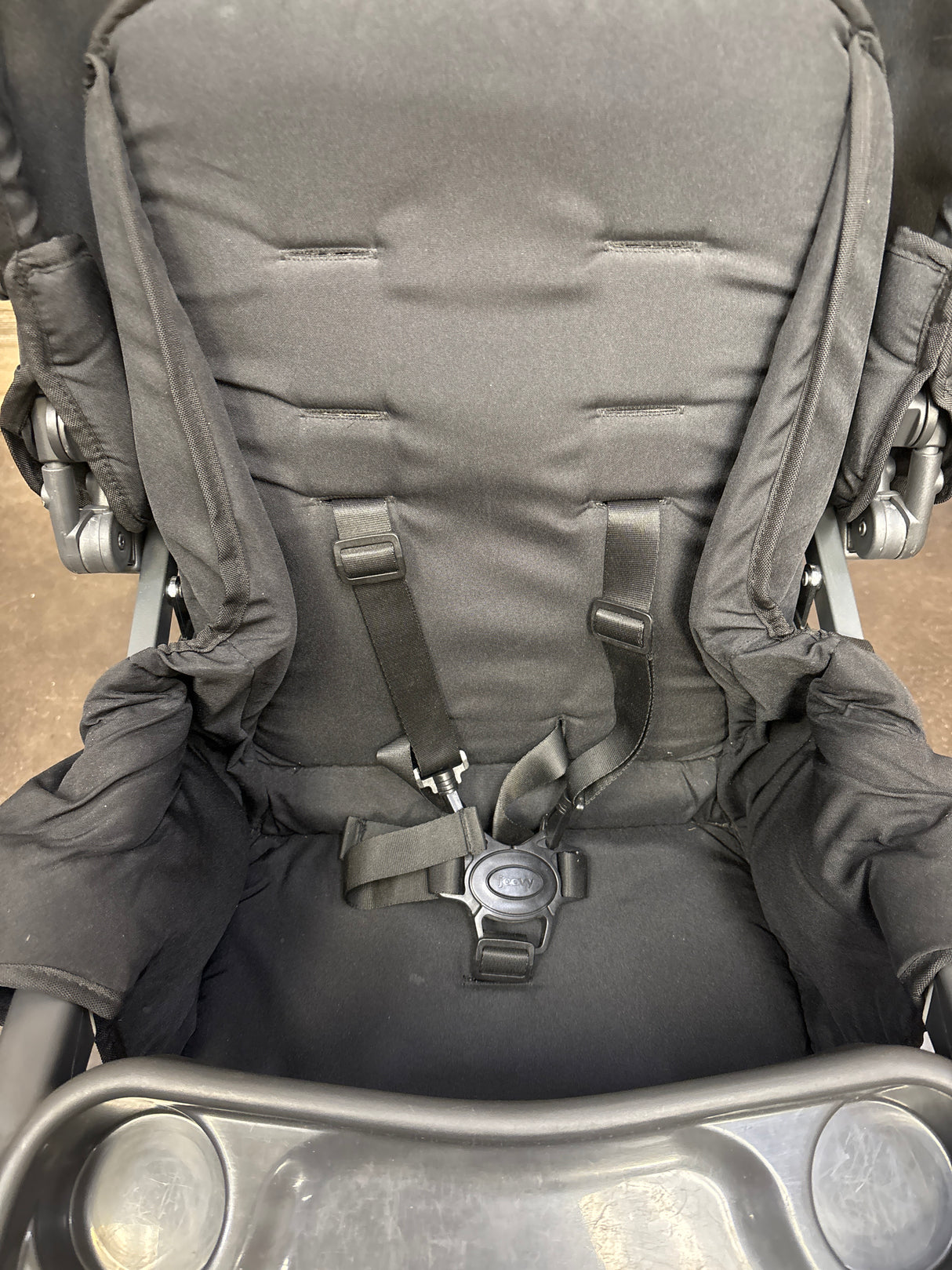 Joovy Caboose Ultralight Sit and Stand Double Stroller Black