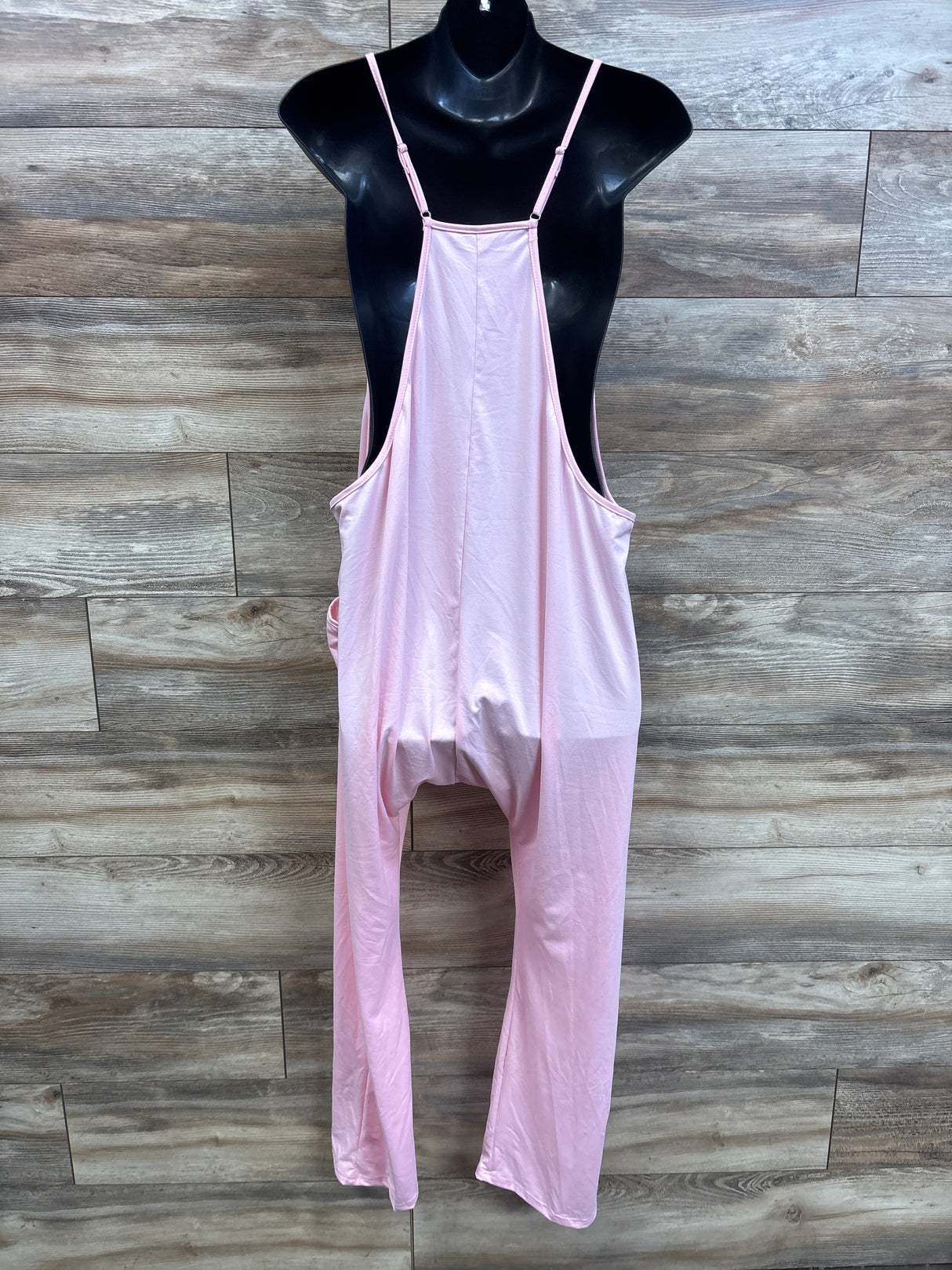 Sleeveless Maternity Jumpsuit Pink sz XL