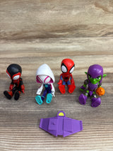 Marvel Spidey and his Amazing Friends Action Figures 4pk