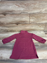 Carter's Love Sweatshirt Dress Maroon sz 4T