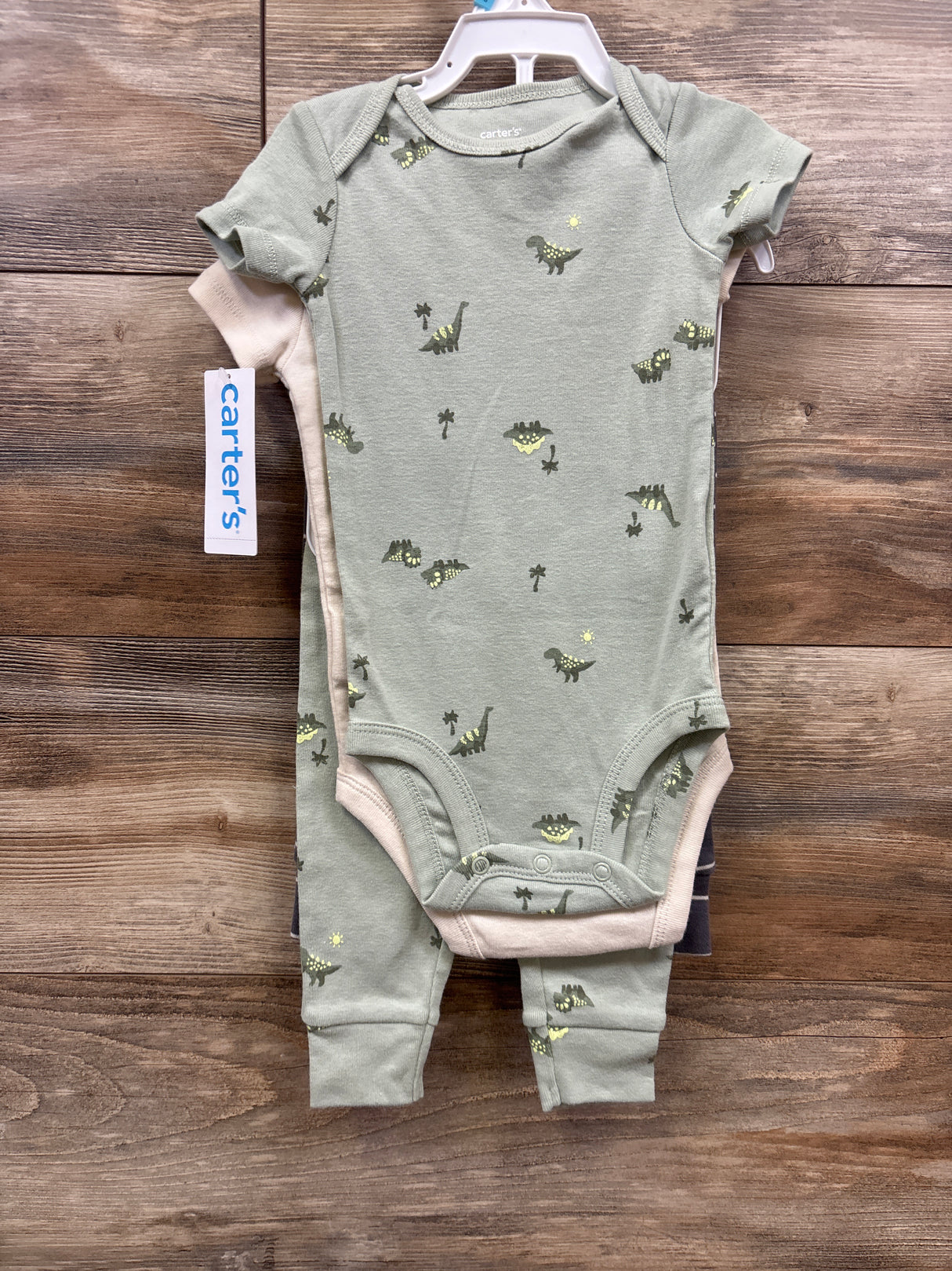 NEW Carter's 4pc Set Green sz 6m