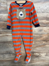 Simple Joys Striped Blanket Sleeper Orange sz 24m
