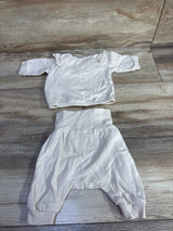 H&M 2pc Sweatshirt & Pants Set Ivory sz Preemie