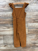 Pat Pat Textured Coverall Brown sz 18-24m