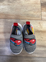 Hot Wheels Mesh Slip-On Sneakers Grey sz 4c
