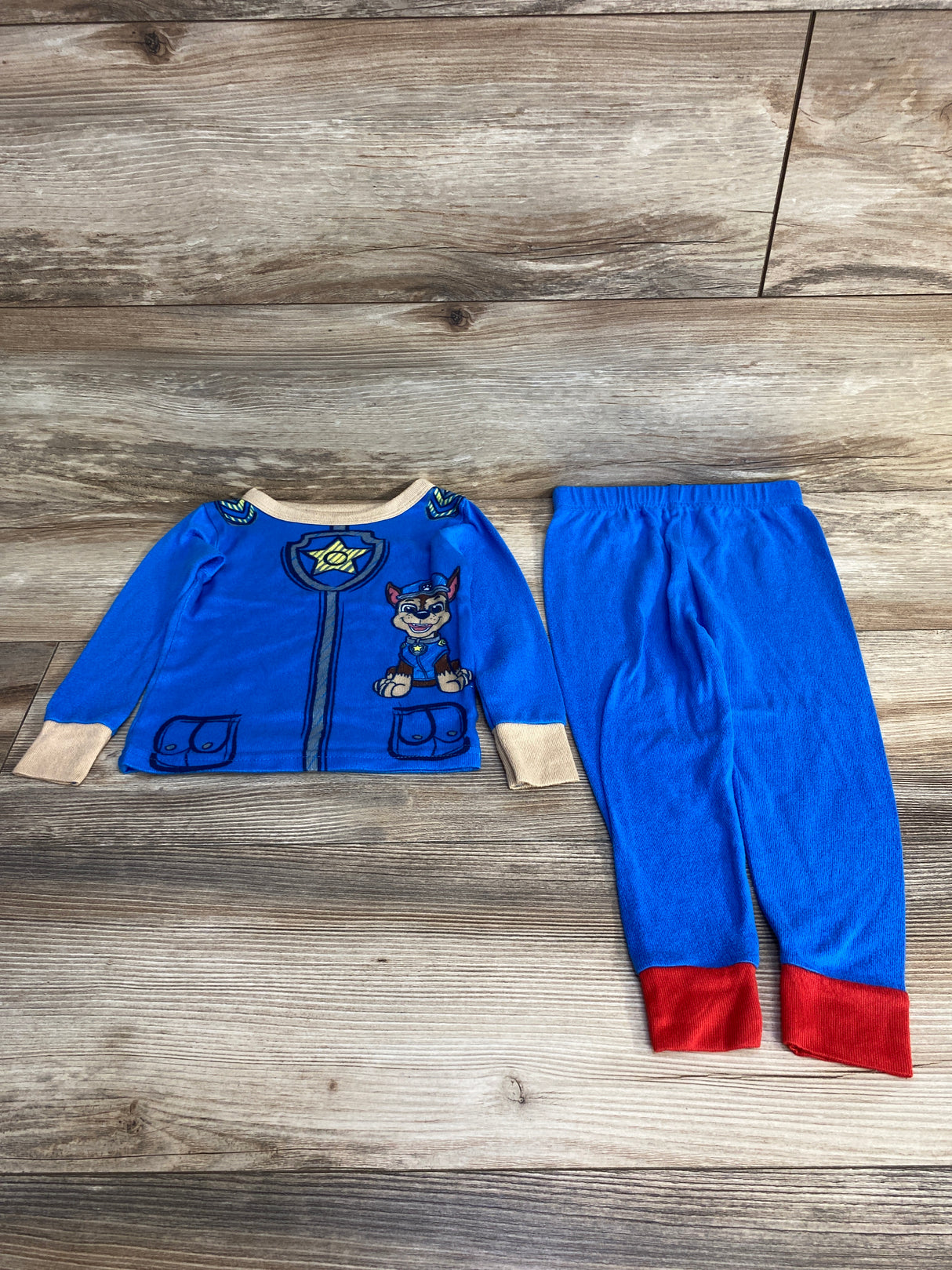 Nickelodeon Paw Patrol 2pc Pajama Set Blue sz 3T