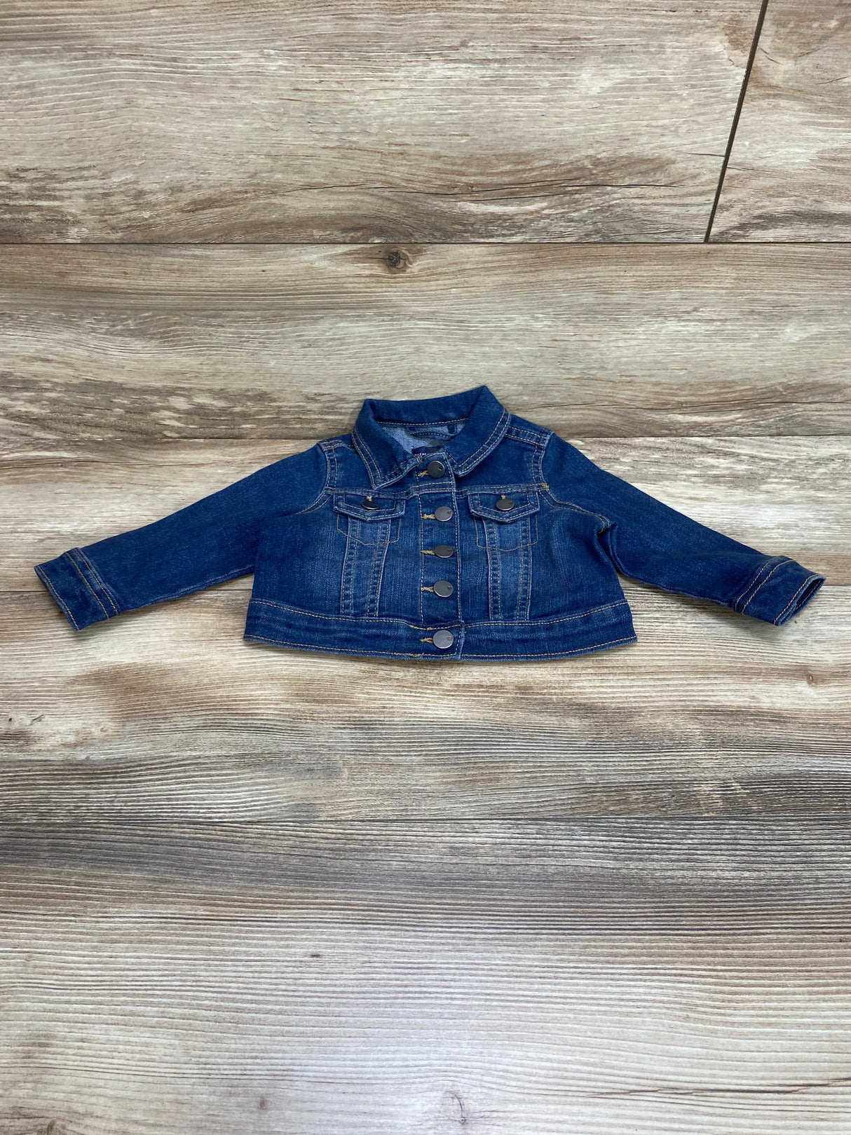 Children's Place Denim Jacket Blue sz 6-9m