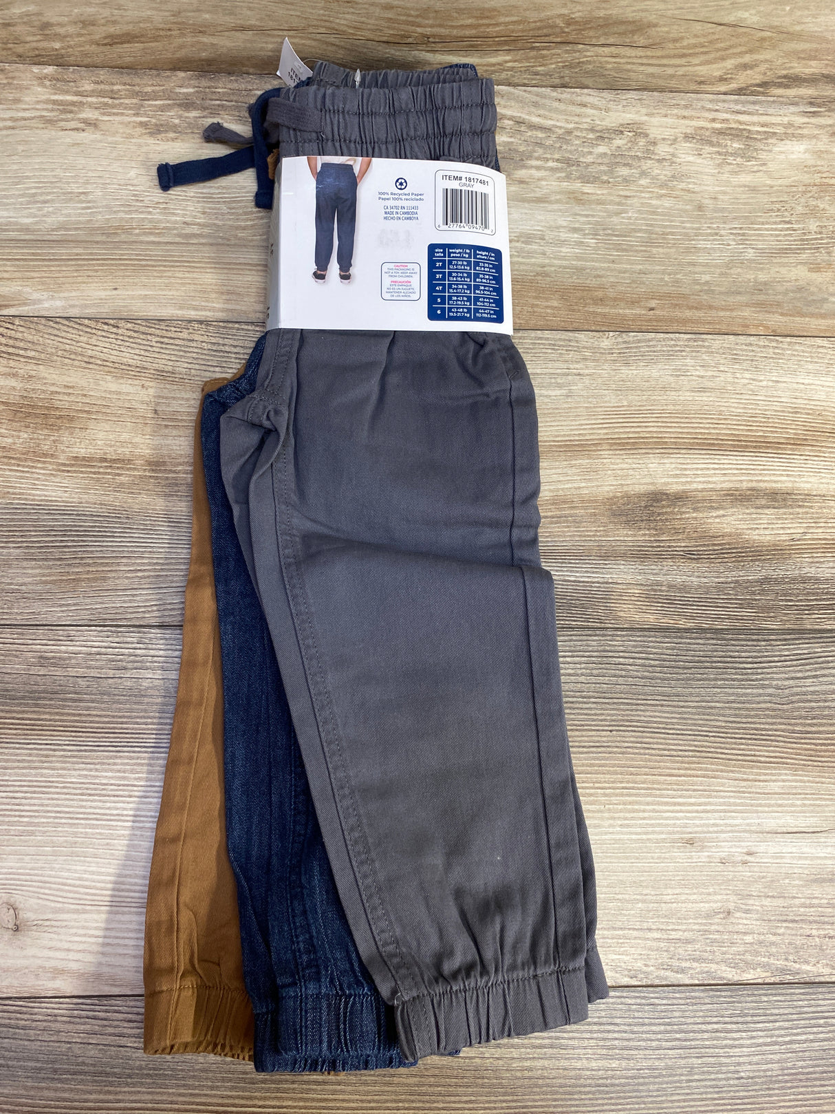 NEW Pekkle Pants 3pk sz 3T