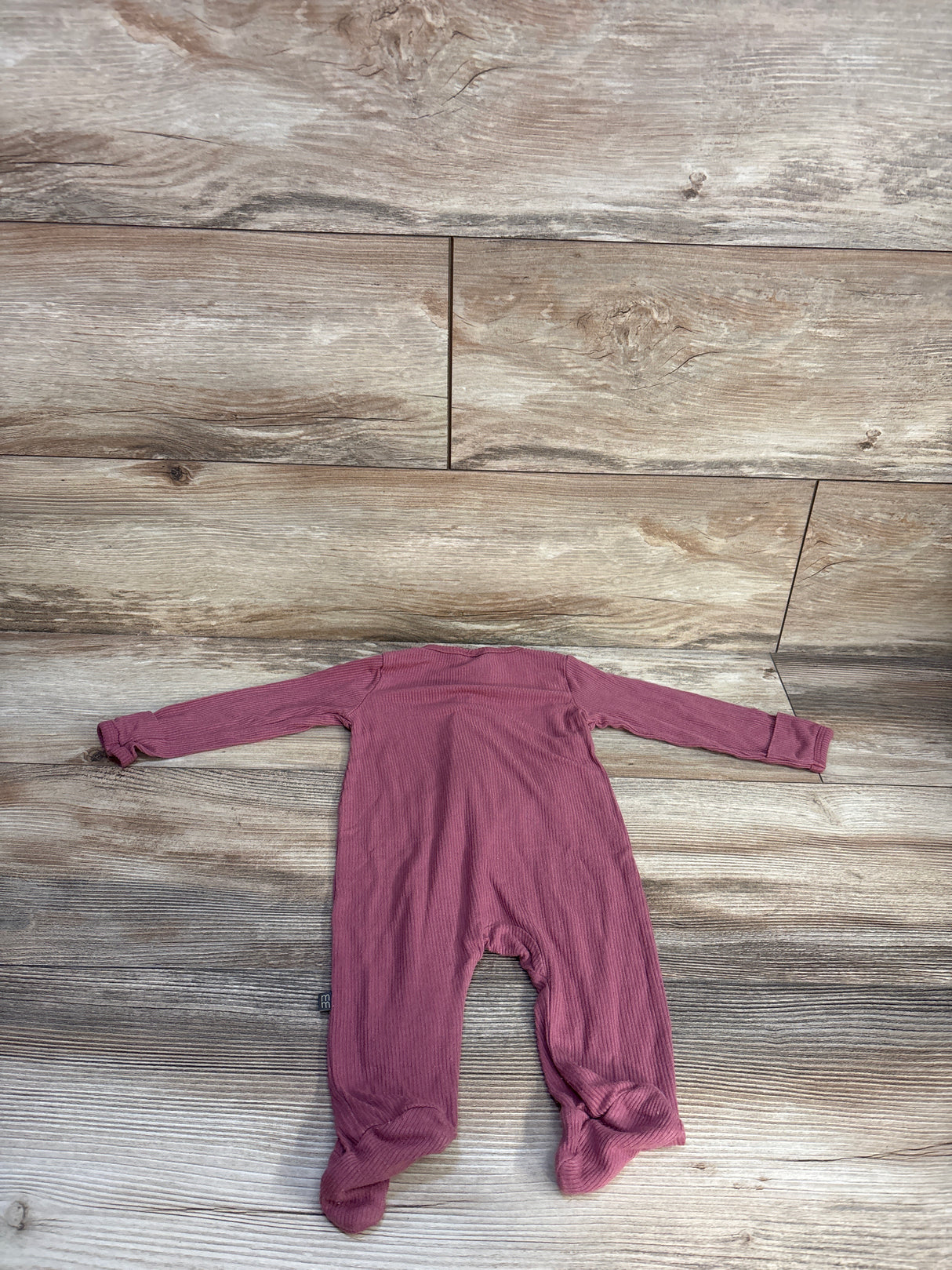 Modern Moments Ribbed Viscose Sleeper Mauve sz 0-3m