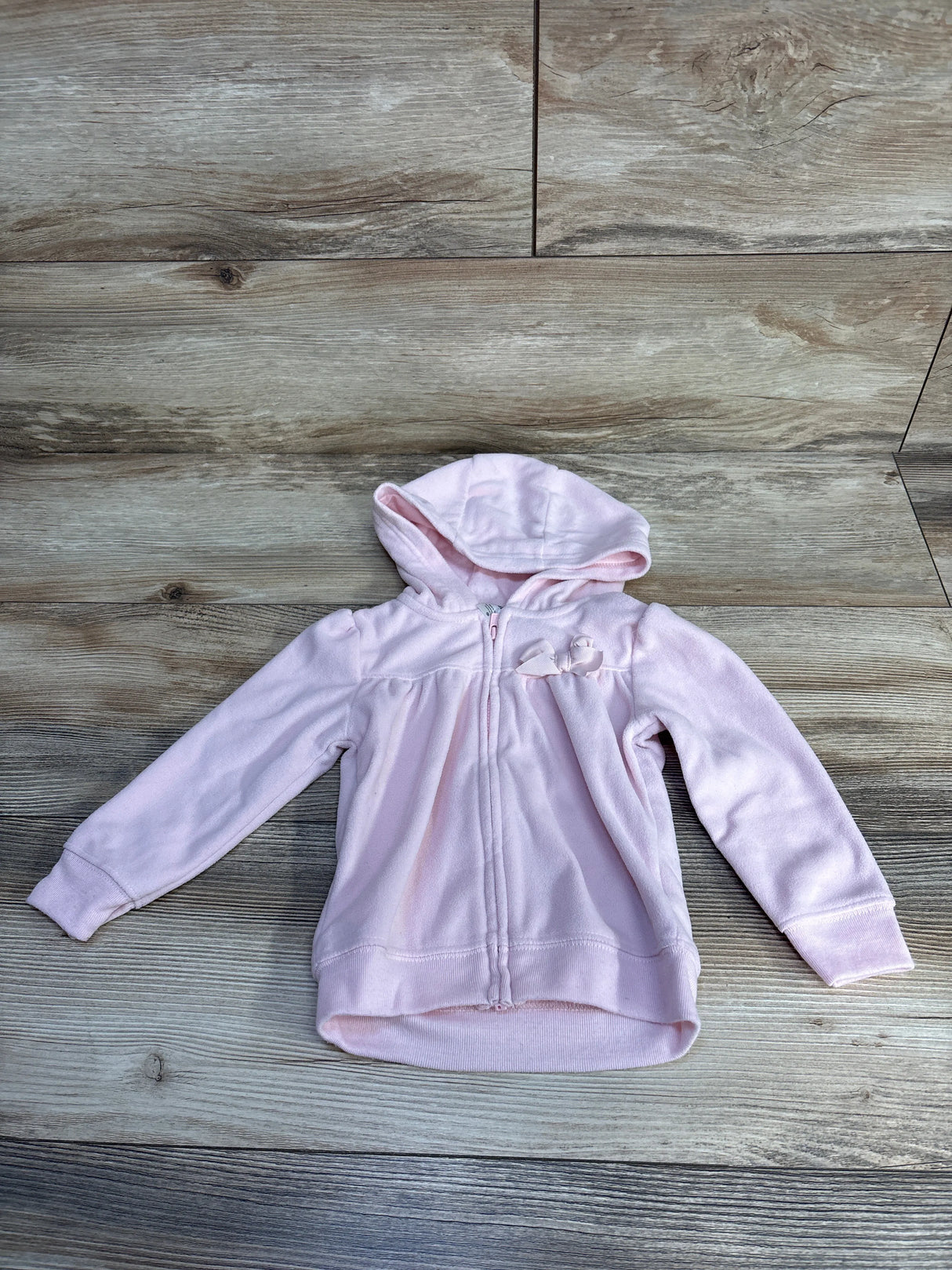 Simple Joys Full Zip Fleece Hoodie Pink sz 18m