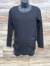 Bumpstart Ruched Shirt Black sz Small - Me n Mommy To Be