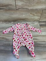 Old Navy Floral Sleeper Pink sz Newborn