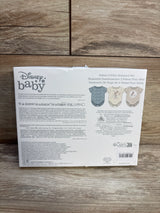 NEW Disney Baby 3pc Bodysuit Set Blue sz 18-24m