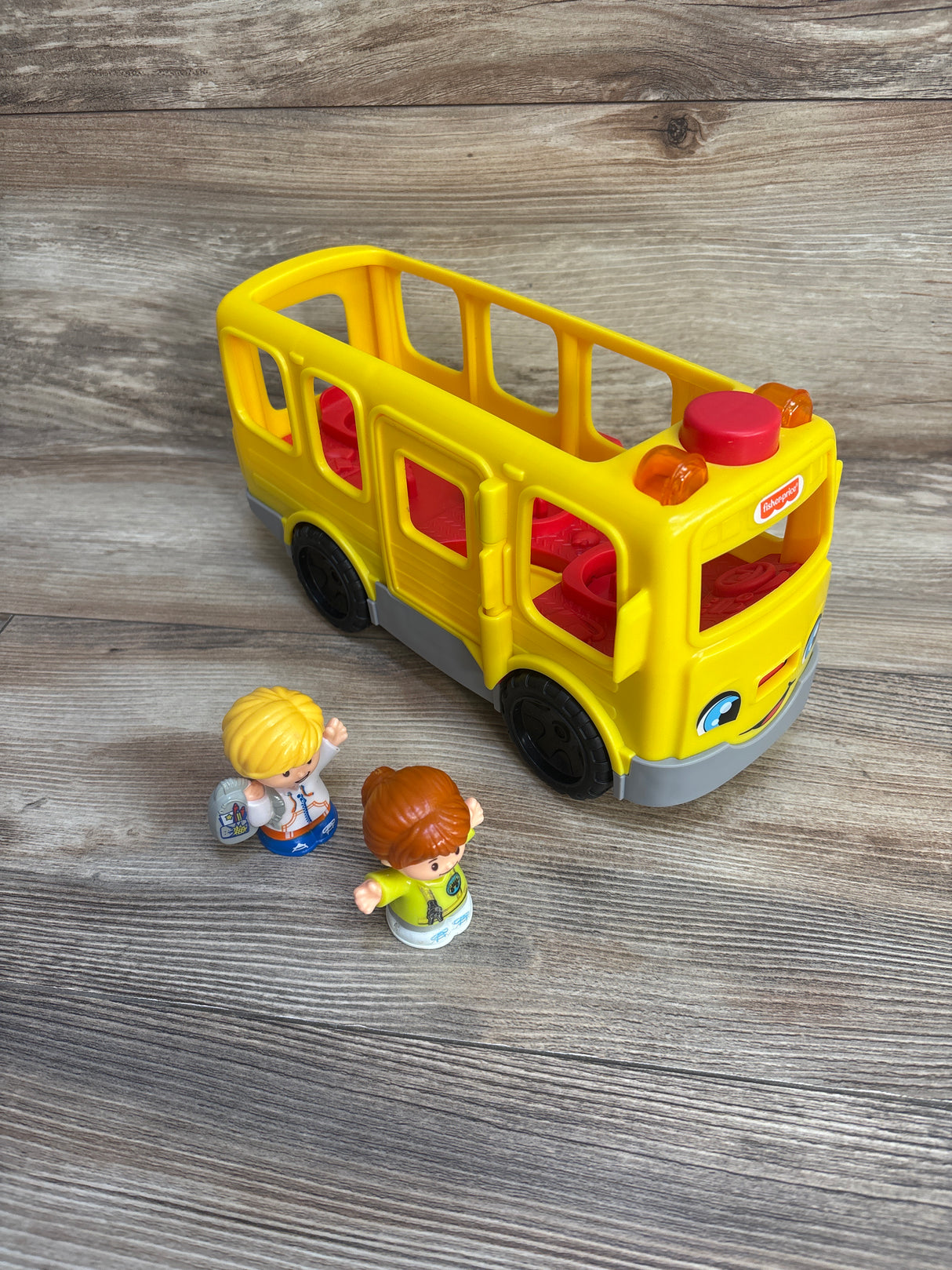 Fisher Price Little People Sit With Me School Bus Yellow