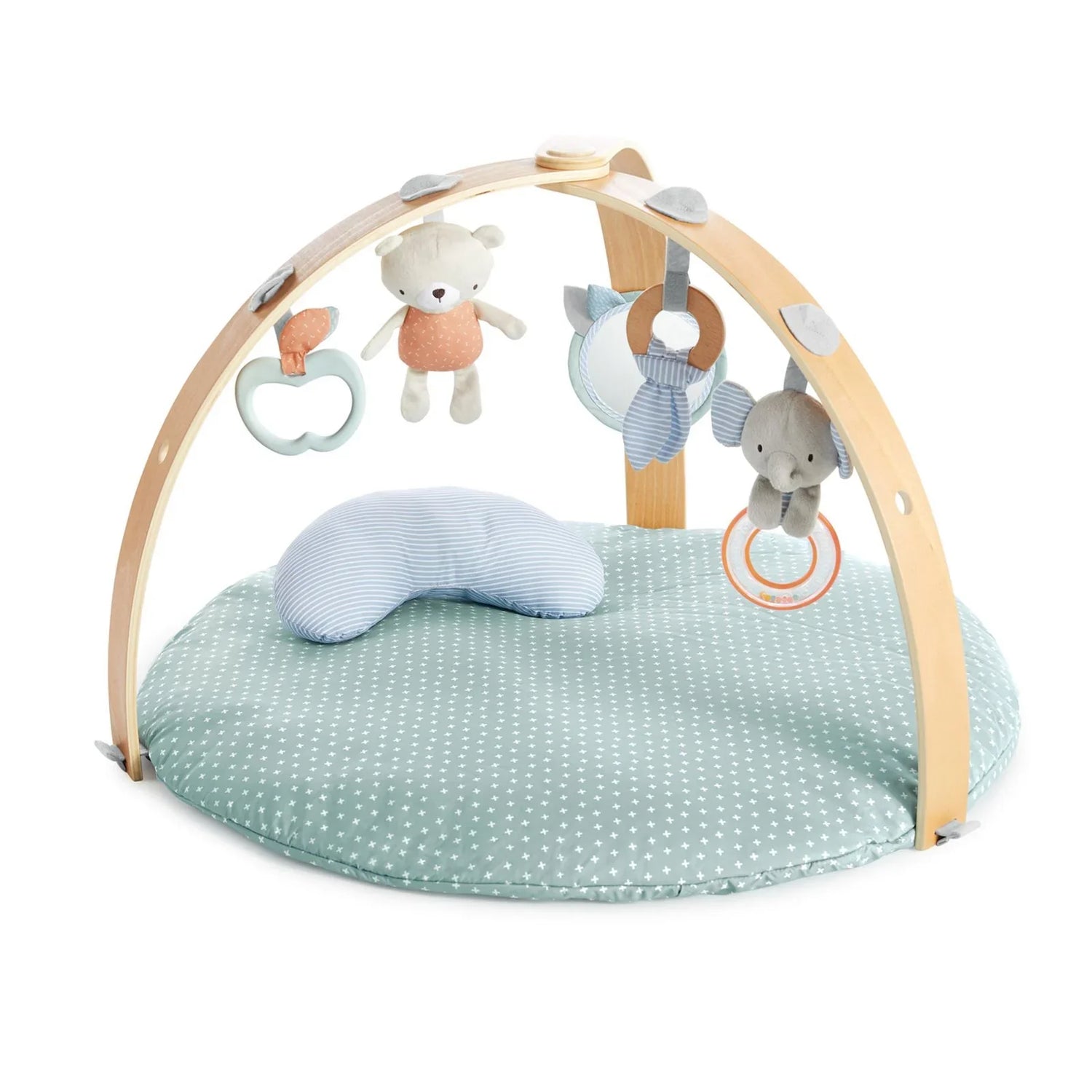 NEW Ingenuity Cozy Spot Reversible Duvet Activity Gym in Loamy