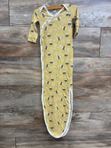 Copper Pearl Bee Knot Gown Yellow sz Newborn