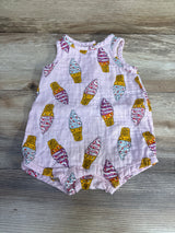 Old Navy Ice Cream Romper Pink sz 6-12m - Me n Mommy To Be
