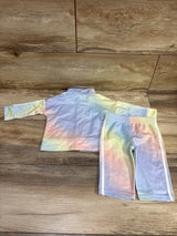 Adidas 2pc Tracksuit Rainbow sz 3m