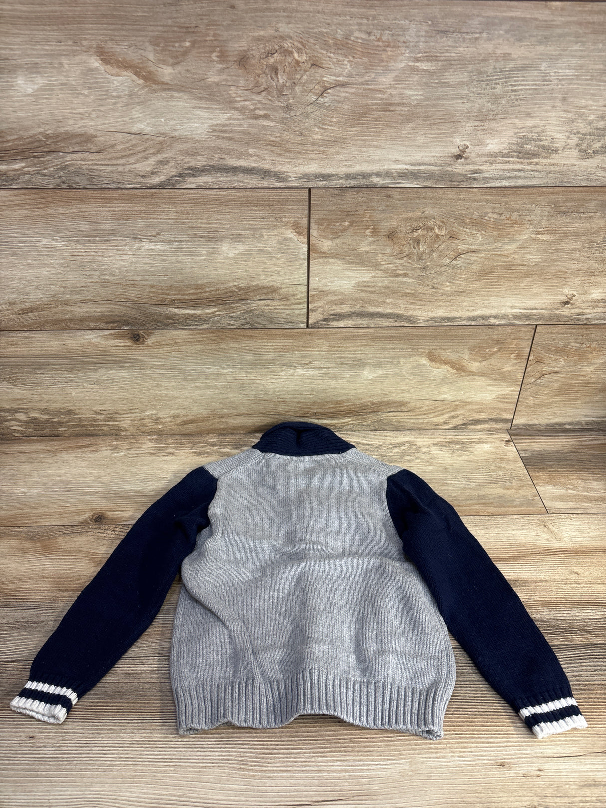 Janie & Jack The Bulldog Baby Cardigan Grey sz 3T