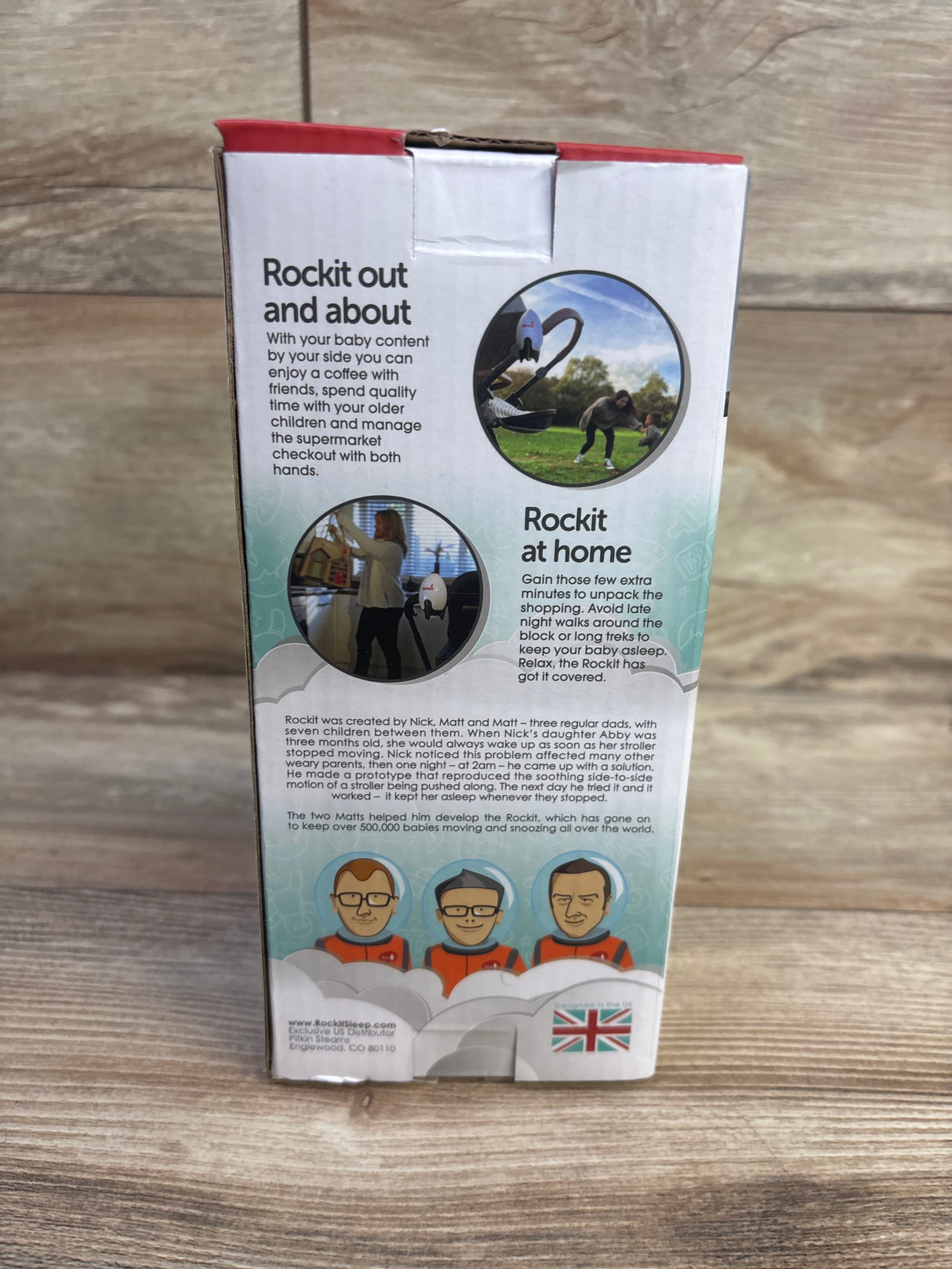 Rockit BabyRocker Portable Rechargeable Stroller Rocker