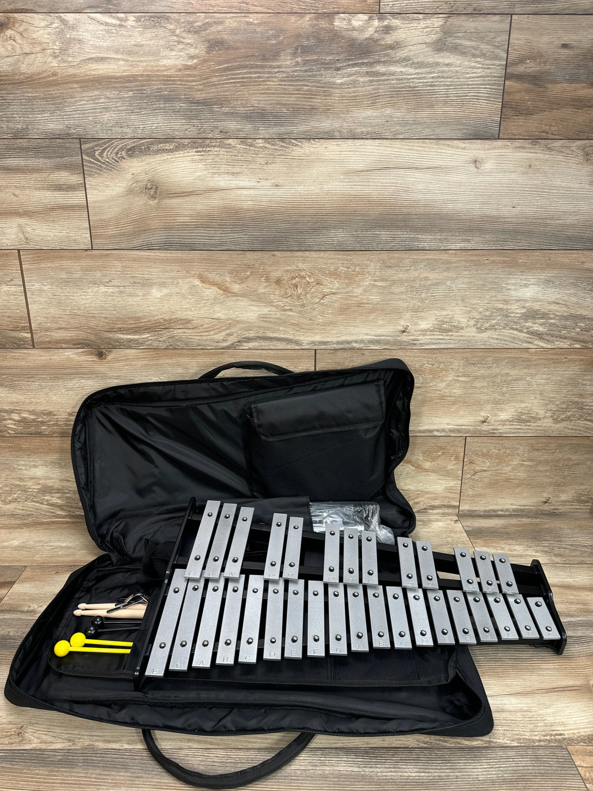 Vevor 30 Note Glockenspiel Xylophone Bell Professional Percussion Kit