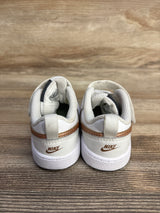 Nike Court Borough Low 2 TD 'White Metallic Red Bronze' Sneakers sz 5c