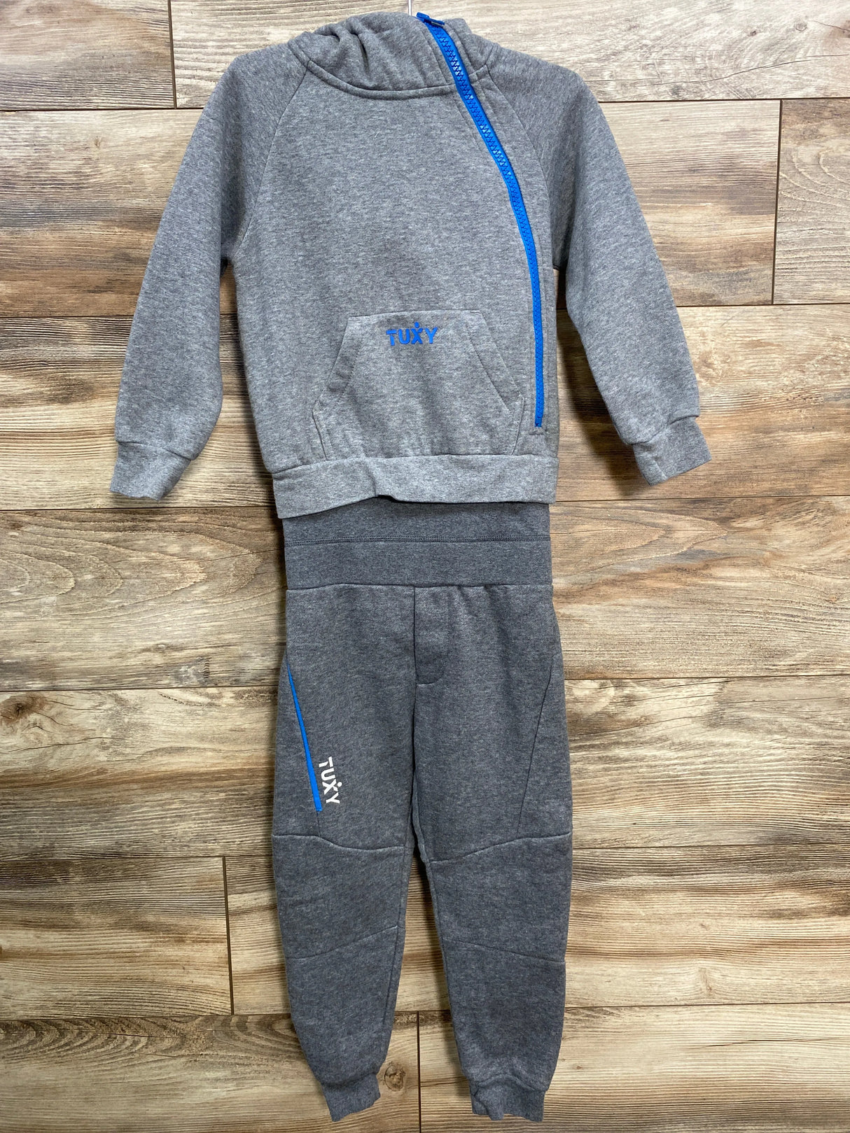 Tuxy Suit Onesie Grey sz 5T