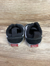 Vans Old Skool 'Black White' Crib Shoes sz 2c