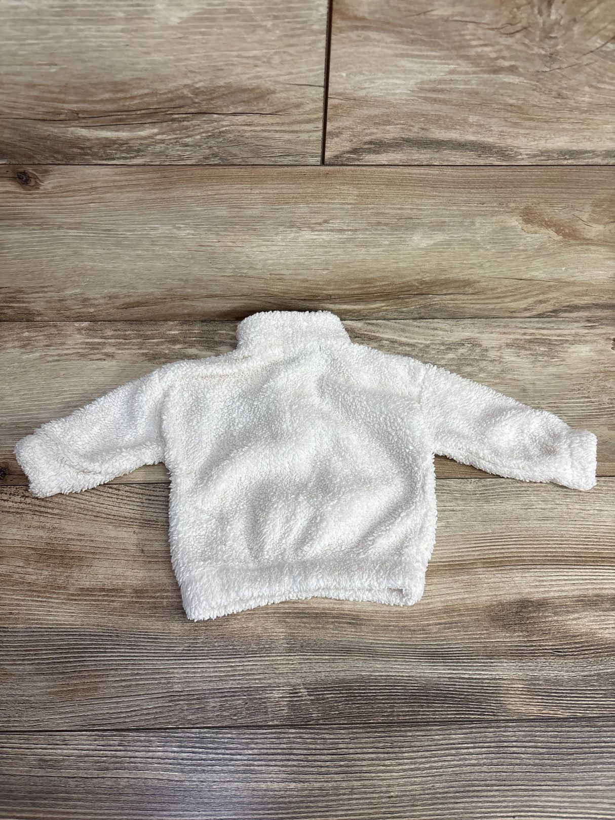 Bebe Sport Sherpa 1/4 Zip Jacket Ivory sz 0-3m