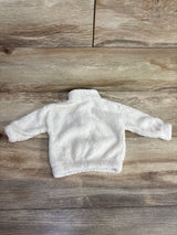 Bebe Sport Sherpa 1/4 Zip Jacket Ivory sz 0-3m