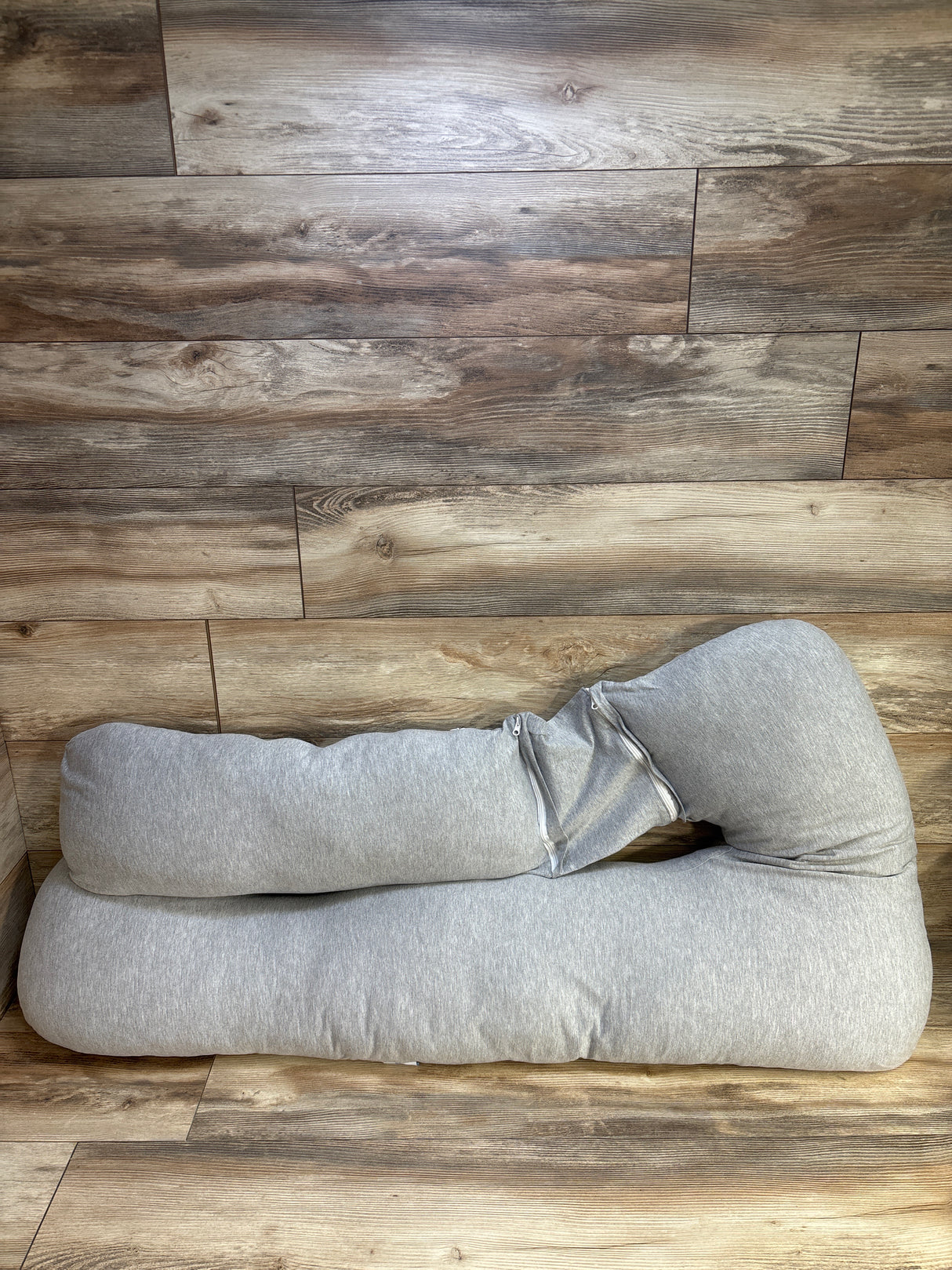 Pharmedoc Pregnancy Pillows, U-Shape Full Body Pillow Grey