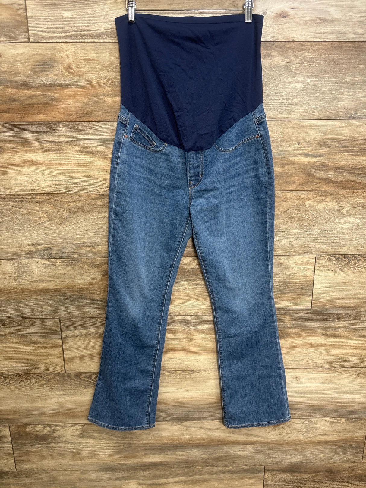 Levi Strauss Signature Gold Maternity Bootcut Jeans Blue sz XL