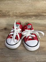 Converse Chuck Taylor All Star Low Top Sneakers Red sz 6c
