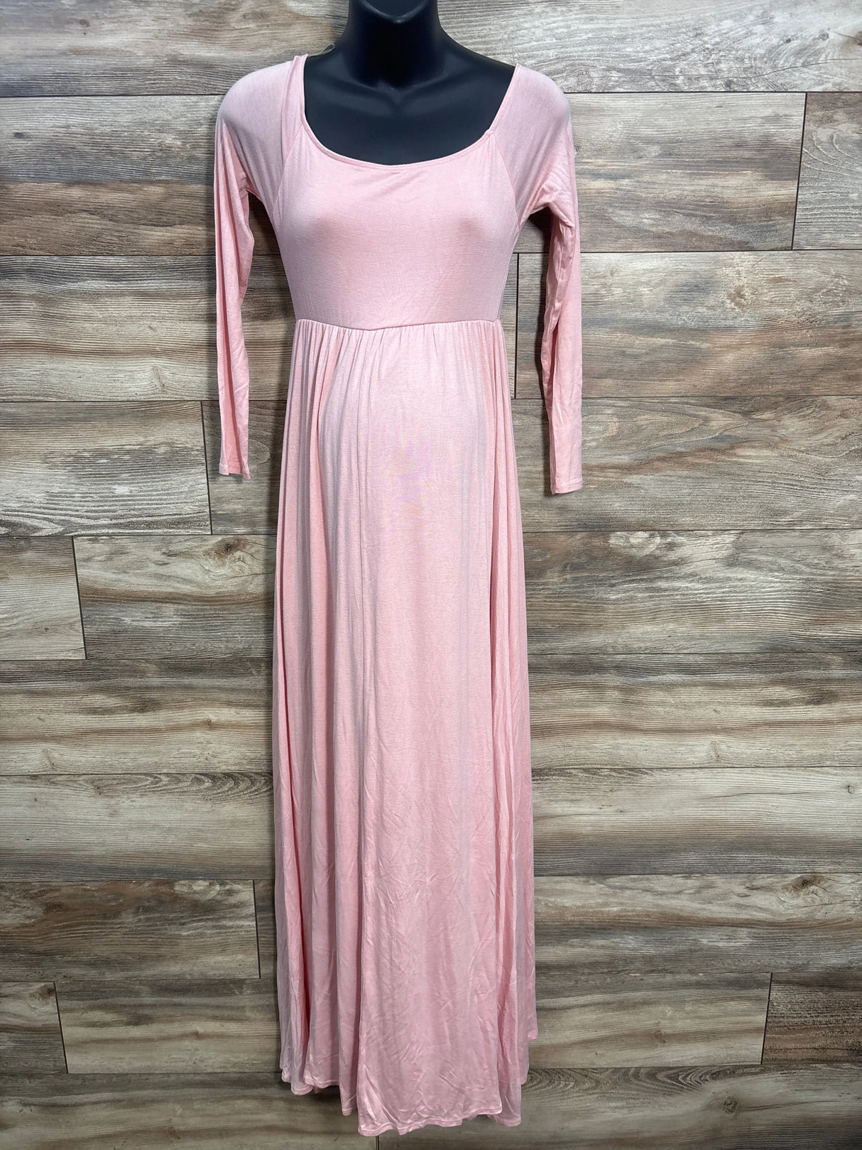NEW Pinkblush Long Sleeve Maxi Dress Pink sz Medium