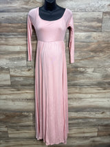 NEW Pinkblush Long Sleeve Maxi Dress Pink sz Medium