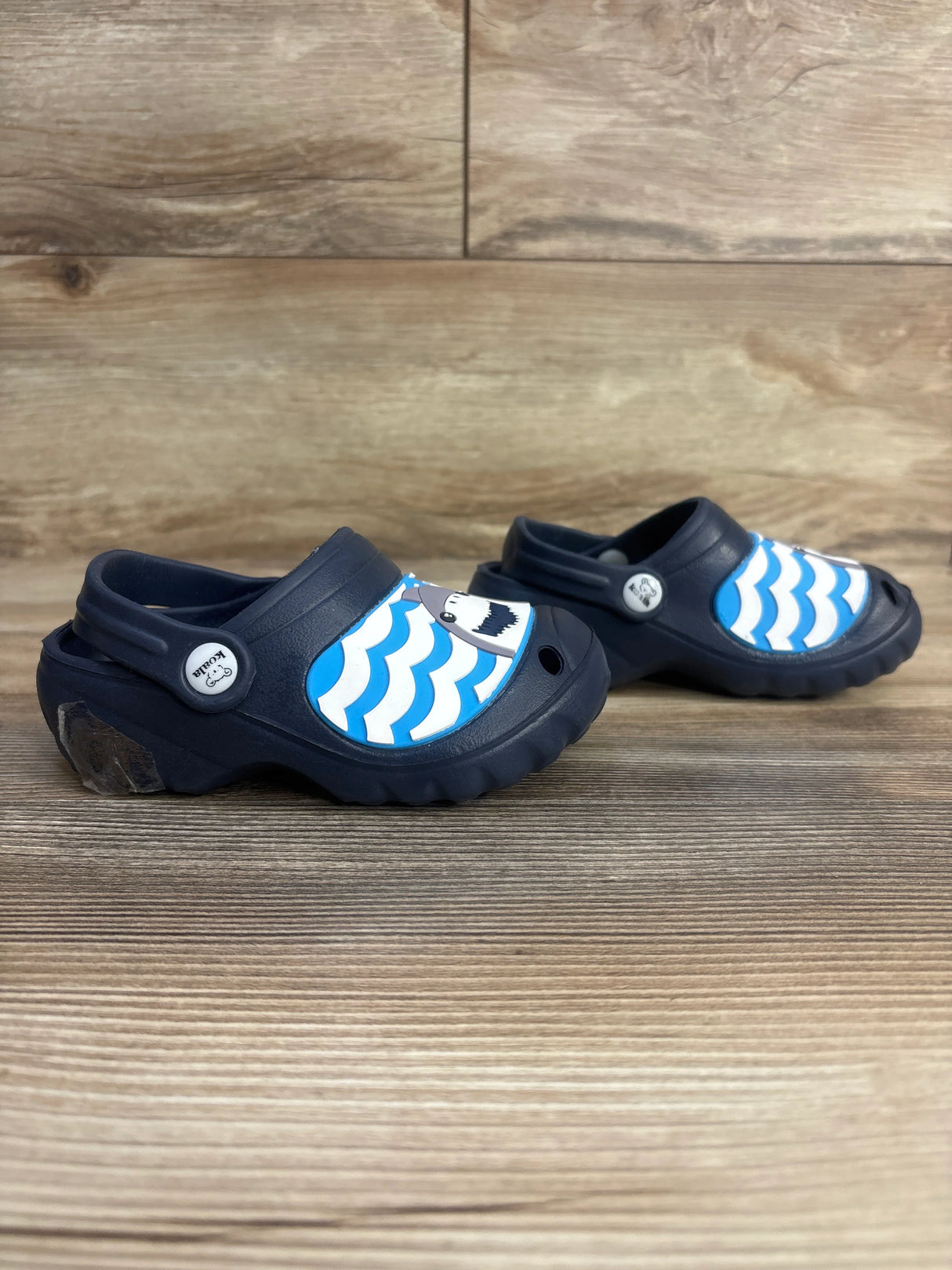 NEW Koala Baby Shark Clogs, Blue sz 6c