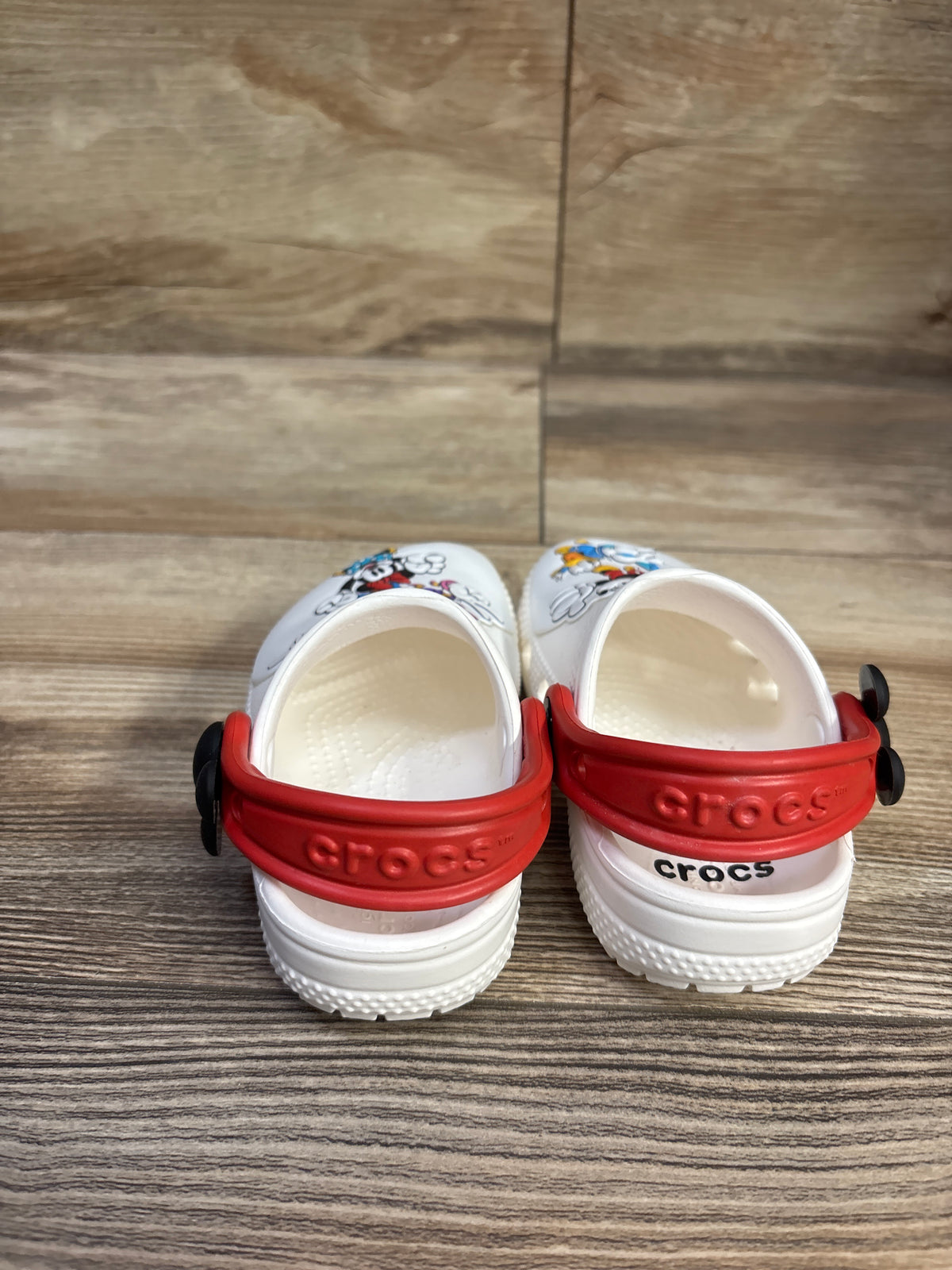 Crocs x Disney Mickey Mouse Classic Clogs White sz 5c