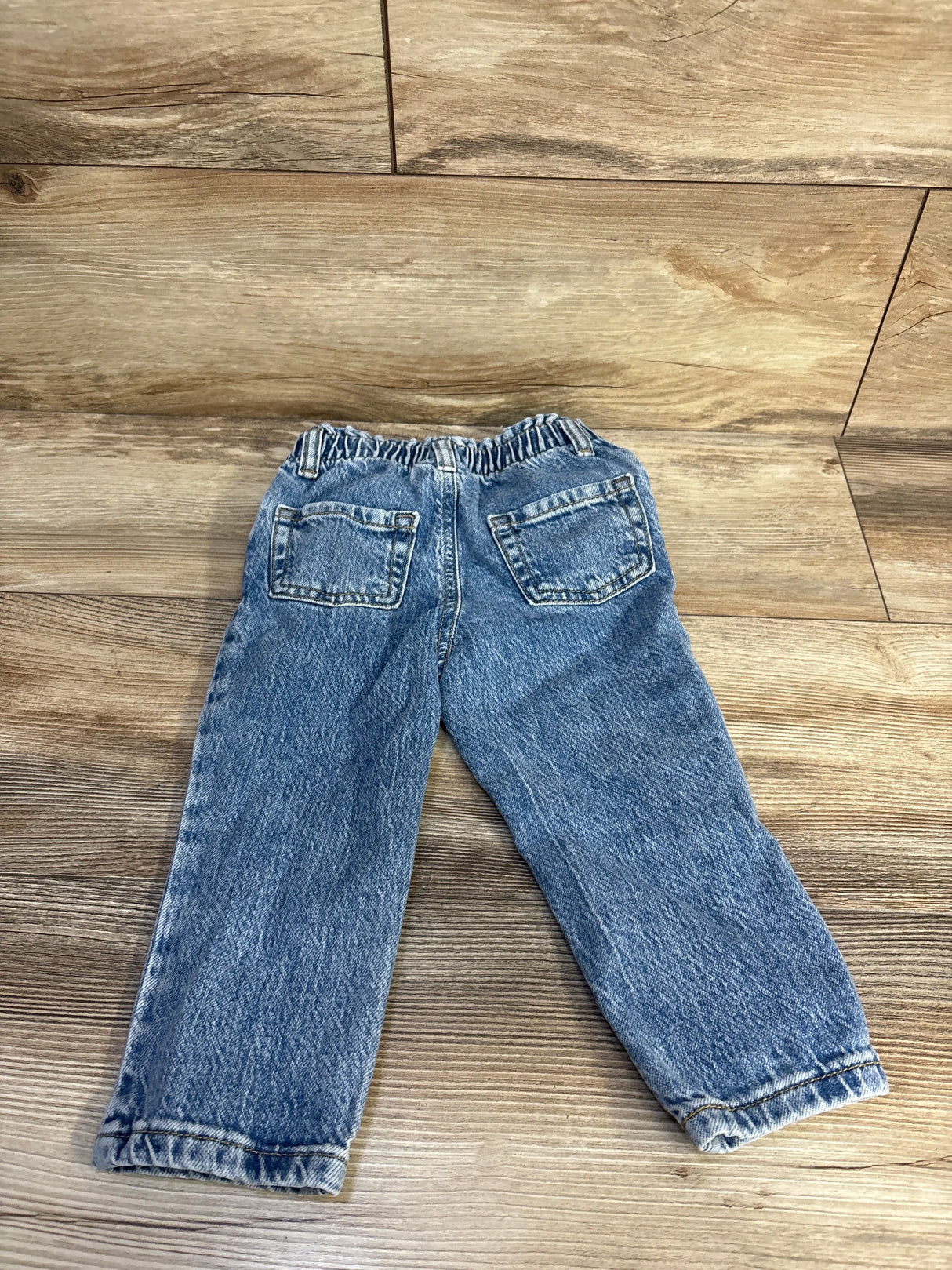 Cat & Jack Paperbag Waist Jeans Blue sz 2T
