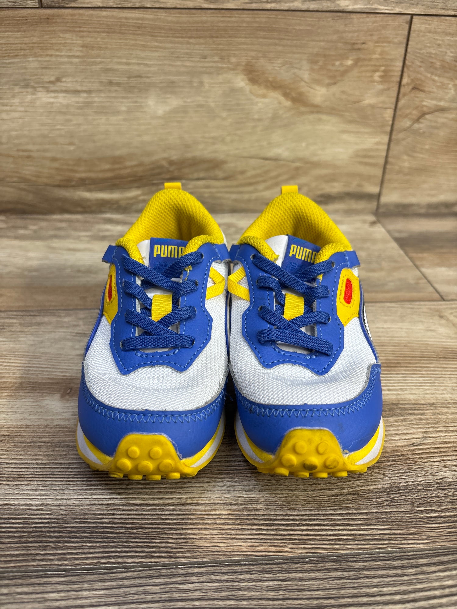 Puma Rider FV Futre Vintage Sneakers White/Blue sz 9c