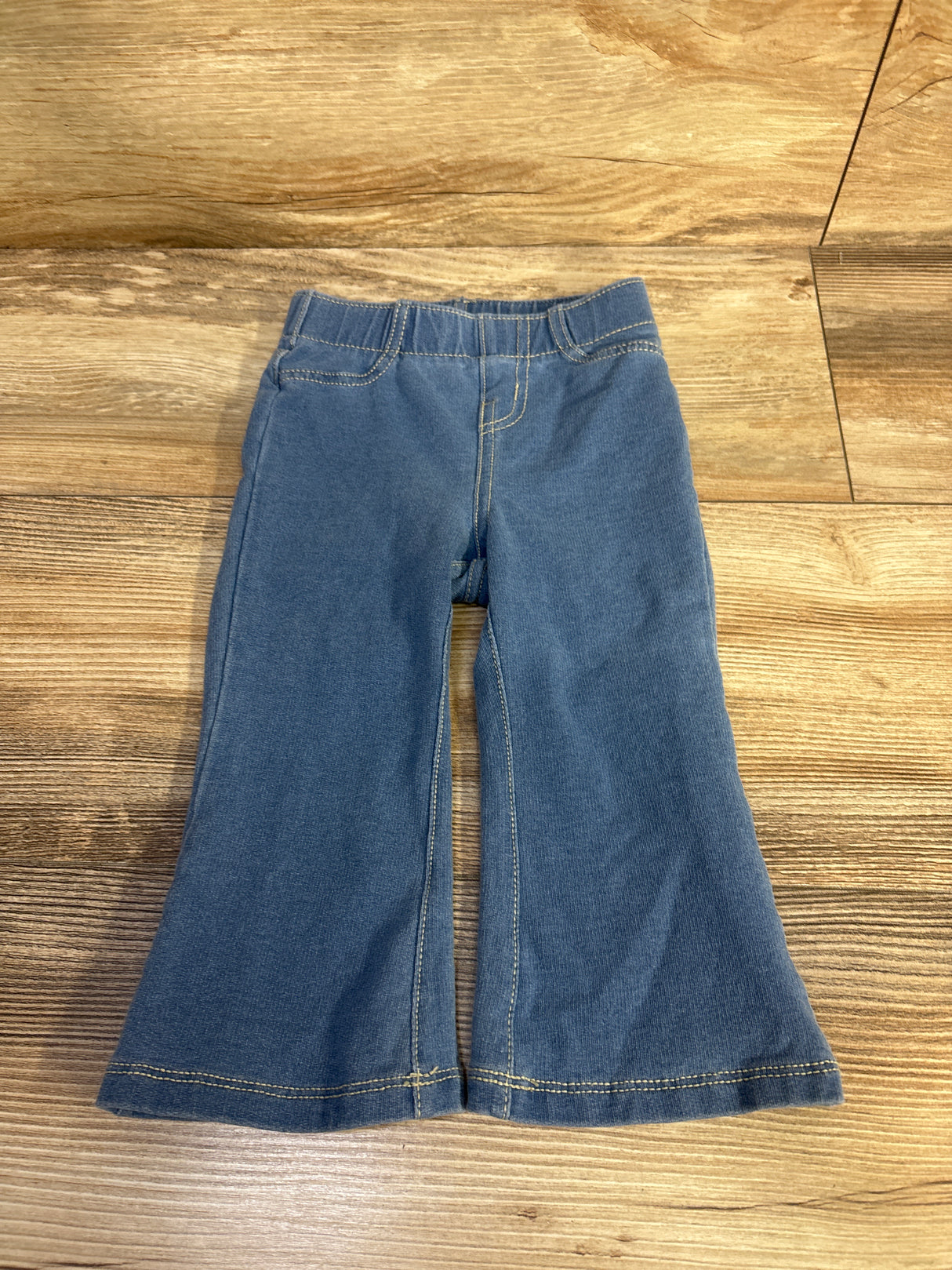 Cat & Jack Soft Knit Pants Blue sz 18m