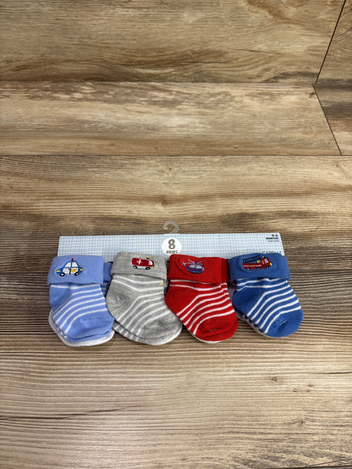 NEW Capelli New York 8pk Socks sz 0-6m