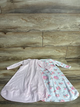 Hudson Baby 2pk Polka Dot Sleep Sack Pink sz 0-3m