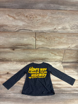Children's Place 'It's Mom's Way Or The Highway' Shirt Grey sz 2T