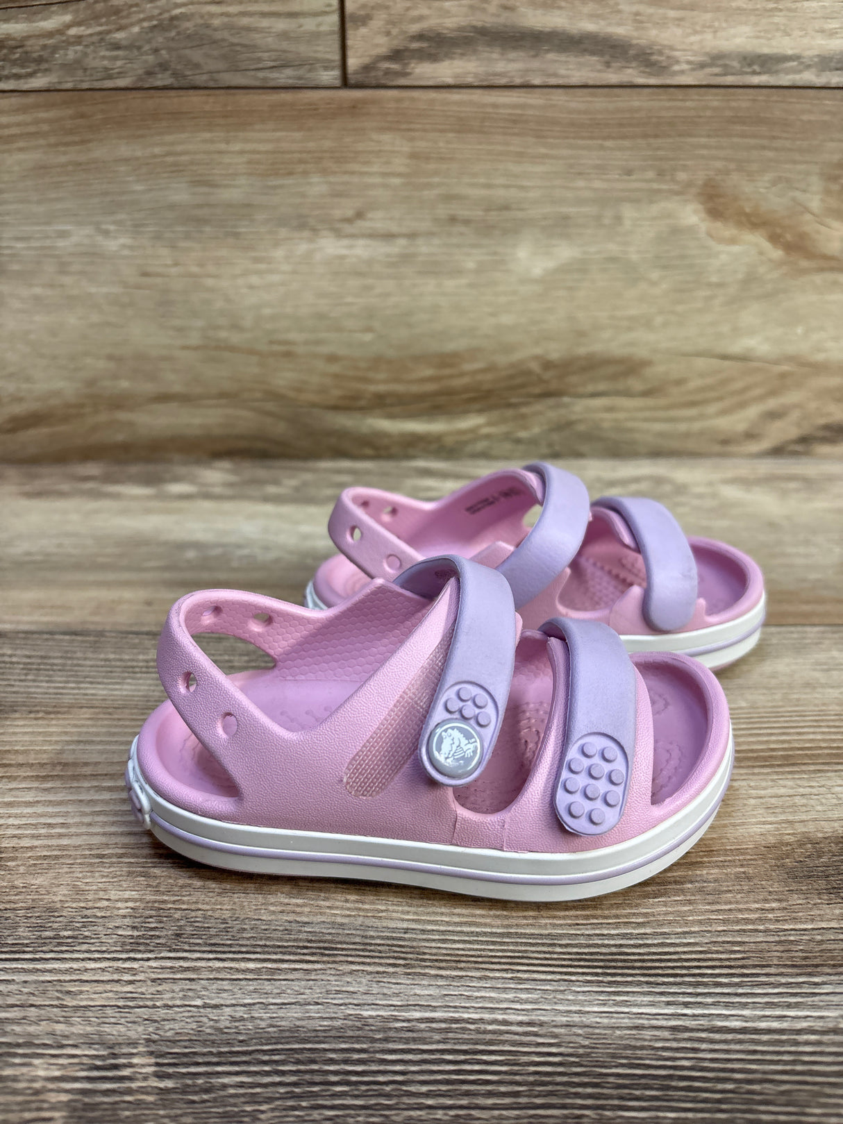 Crocs Crocband Cruiser Sandal Pink sz 6c